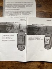 Magellan eXplorist 210 Handheld GPS Unit -Waterproof -Hiking -Geocache -Portable