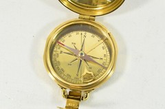 Garrett Wade Lensatic Compass Brass 3″