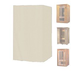All-Weather Sauna Cover Convenient Zipper Closure Oxford Polyester Construction