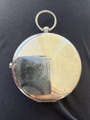 Vintage EDGE MARK Compass – Hunting, Travel – Japan Steel Case – DISPLAY