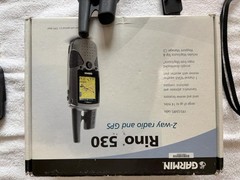 Garmin Rino 530 GPS and 2 way radio, compete kit.
