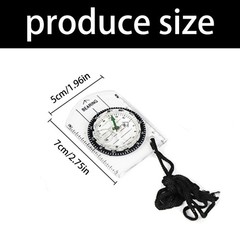 Transparents Baseplate Compasses Durability Acrylic Compasses Map Rulers