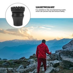 Outdoor Hiking Pole Accessories Rubber for Trekking Pole 2Pcs
