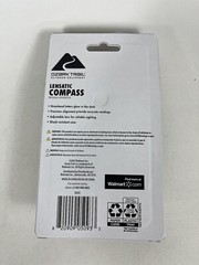 Ozark Trail Lensatic Compass, Black, Model 5013 Brand New Glow In Dark