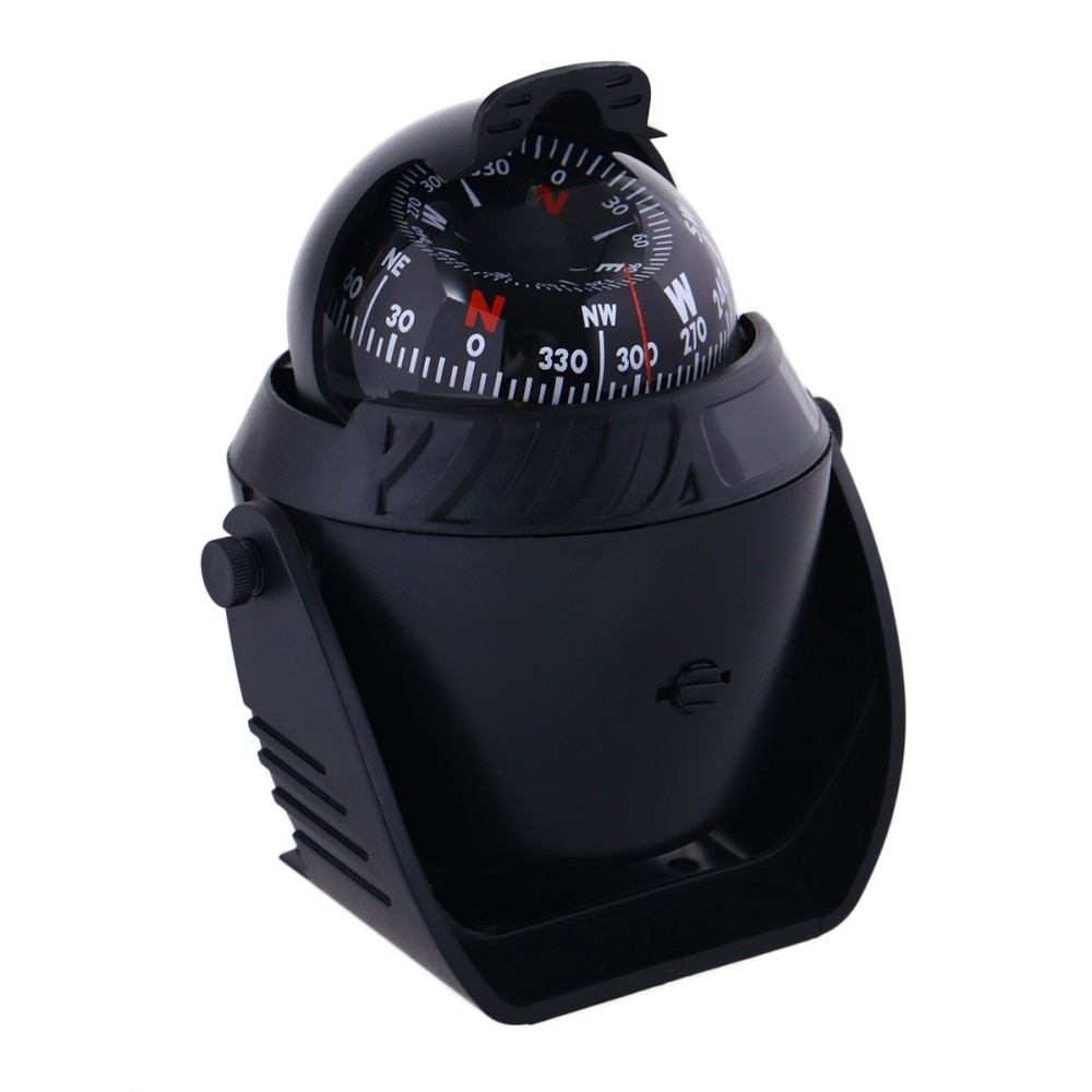 Sea Electronic Digital Illuminated Marine Compass (Black) compass