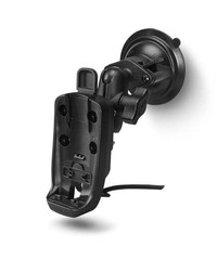 Garmin Powered Mount with Suction Cup t/GPSMAP 66i, 66sr, 67, 67i – Black