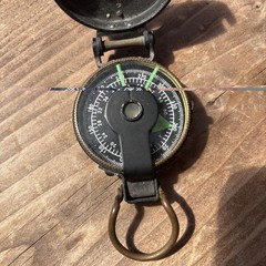 Vintage Engineer Directional Compass – 60s Made in Japan – Patina