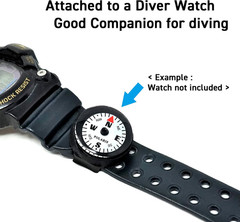 Waterproof Micro Compass Series/Watchband or EDC or with Mini Whistle or with Wh