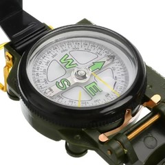 Military Camping Survival Marching Compass Plastic Pocket Army Style Navigation