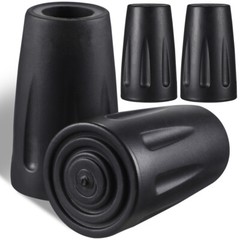 4 Pcs Walking Sticks Ends Pole Tip Protector Cane Trekking Poles