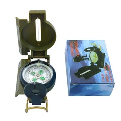DC45-2C Magnetic Compass Lensatic Compass Metal Body for Hiking Outdoor