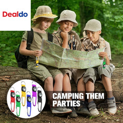 Compass for Kids Bulk Mini Compass Keychain for Classroom, Hiking, Survival