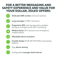 Satellite Communicator – Two-Way Global SMS Text Messenger & Email, Emergency…