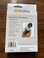 Compass Outdoor Products Travel Gear Lensatic Hunting Camping Hiking Fishing