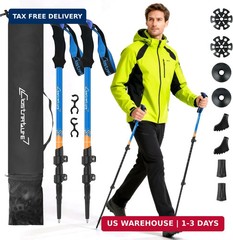 Clostnature Trekking Poles for Hiking – Collapsible Lightweight Hiking Poles, 2