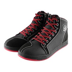 Men’s Motorcycle Boots Rider Racing Hiking Trekking Outdoor 11 Hw001 Black Red