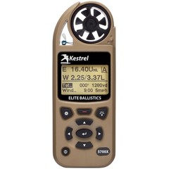 Kestrel Elite Tan Weather Meter 0857XALTANM With Applied Ballistics and LiNK
