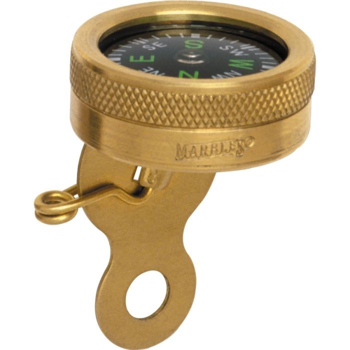 Marbles 1114 Brass Pin Waterproof Compass