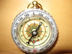 New Brass Navigatial COMPASS pocket size