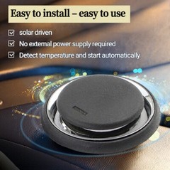 High-quality solar-powered portable car defogging and de-icing instrument
