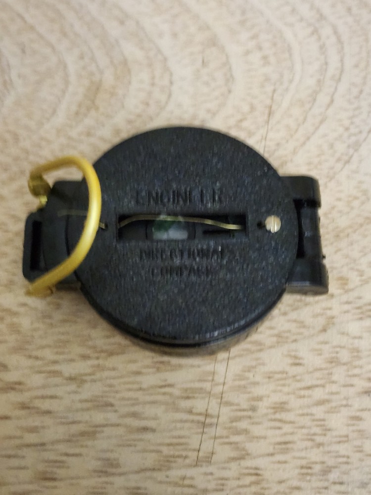 Engineer Lensatic Compass Hunting Camping Hiking Outdoors Directional