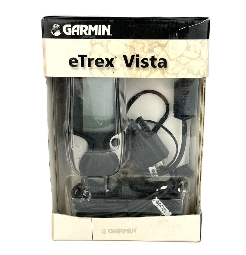 Boxed Garmin eTrex Vista Hiking Companion Personal Navigator New