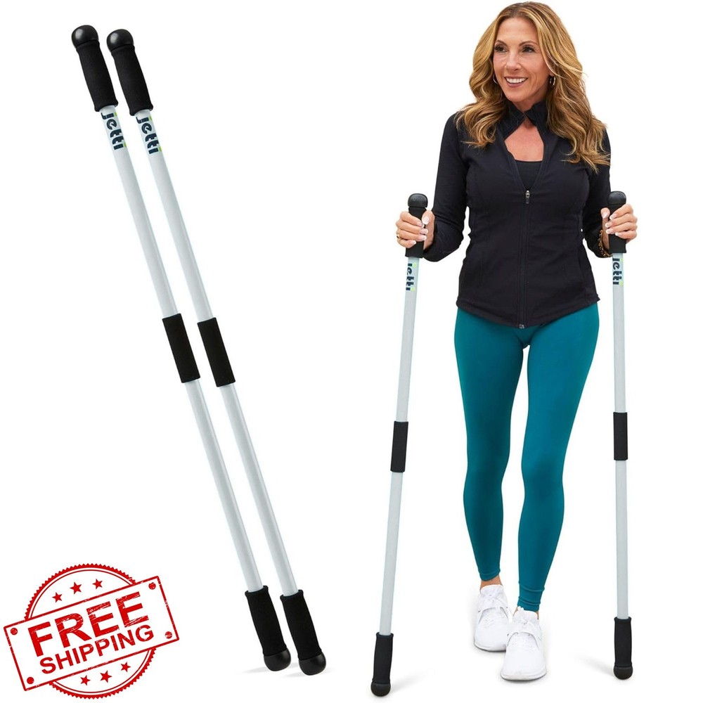 jetti Weighted Walking Sticks Medium Gray