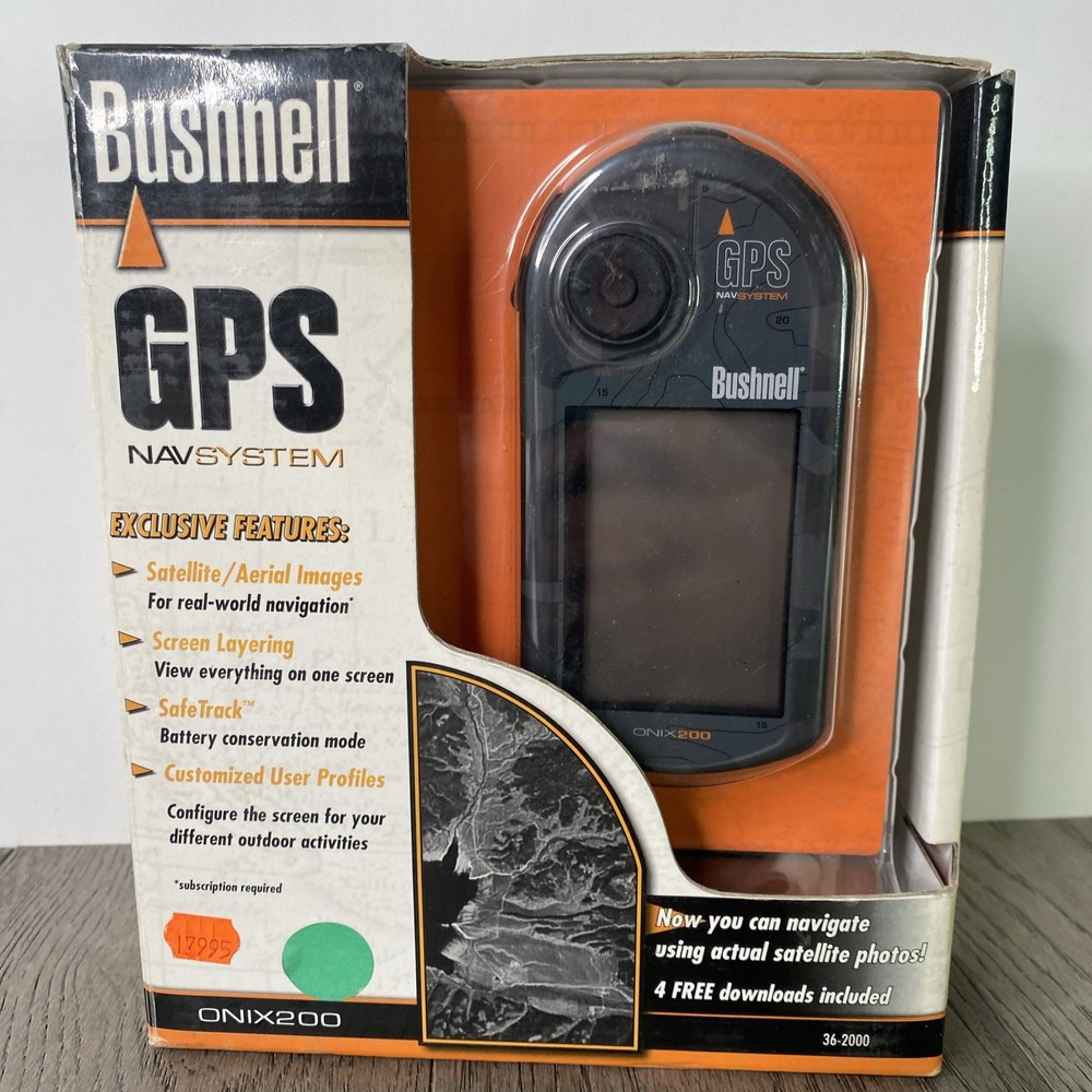 Bushnell GPS Onix 200 Handheld GPS Navigation – NEW Open Box – Outdoor Sports