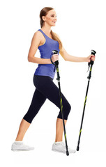 GoFit GF-WLKP GoTrek Trekking Poles, Pair