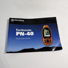 Delorme Earthmate PN-40 GPS Handheld Navigator w/ Cables Manual Tested