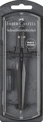 Twistable Black Stone Compass with Spare Parts – Quick-Set Precision for Ages 8+