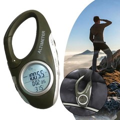 Hiking Essential Portable Electric Altimeter with Temperature Display Feature