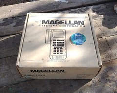MAGELLAN GPS NAV 5000 D WORKS ORIGINAL BOX INTRUCTIONS ACCESORIES