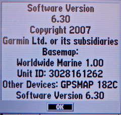 GARMIN GPSMAP 182C MARINE CHART PLOTTER FISHFINDER GPS w PWR MOUNT COVER ANTENNA