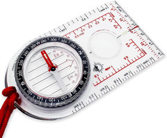 Promap – Ultra Lightweight Baseplate Map Compass with Declination Scale – Accura