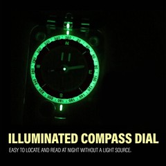 Sirius Survival Adjustable Declination Compass for Maps for Hiking Navigation