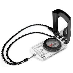Silva Ranger 2.0 Compass Mirror Sighting & Hole, Slope Card, Luminous Markings