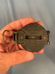 Vintage Engineer Compass Pocket Directional Military Hiking Camping.