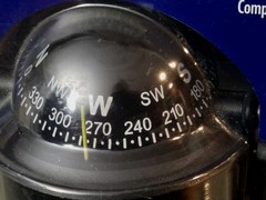 BRAND NEW Ritchie Explorer Compass w/Bracket Mount 2.75 In Dial Black B-51CLM