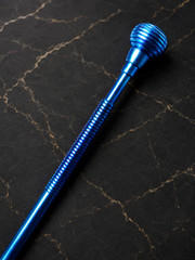 Handcrafted Convertible Titanium Walking Cane with Ice Ferrule