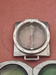 Vintage Suunto Helsinki Clinometer In Rough Condition & Suunto Compass Used N4.
