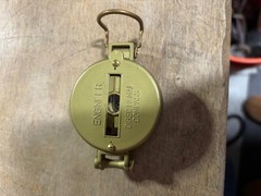 Engineer Directional Compass Metal w/ Magifier, Scouting Hiking Camping Hunting