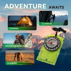 Compass Hiking Survival, Wilderness Survival Compass for Kids- Magnetic Gear …