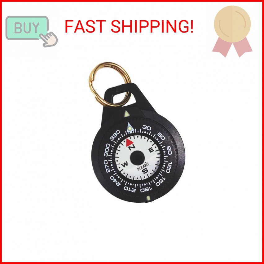 POLARIS Waterproof Micro Compass Series/Watchband or EDC or with mini Whistle or