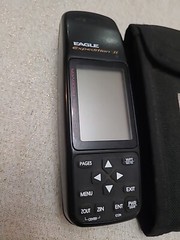 EAGLE Expedition II 2 GPS Mapping Unit 12 Parallel Channel Receiver w/Case WORKS
