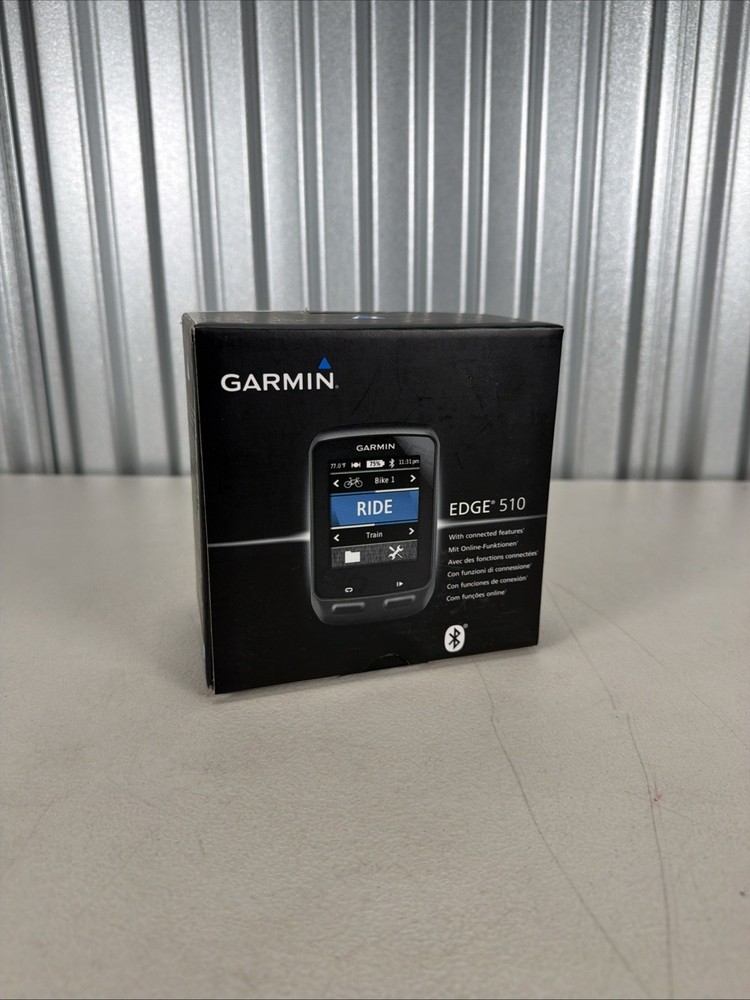 Garmin Edge 510 Cycling Computer Tracker GPS – Works!