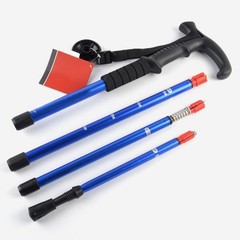 Adjustable Length Trekking Pole with Shock Resistance for Outdoor Activities