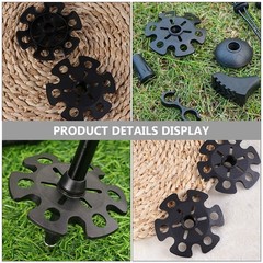 12Pcs Outdoor Climbing Trekking Pole Covers Disk Walking Stick Cover