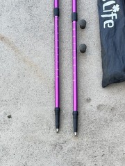 Set of The-Fitlife Antishock duralumin Trekking Poles 90-130CM W/Bag .. 10O