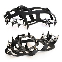 Steel 18 Teeth Ice Spikes for Shoes Hiking Climbing Anti Slip Snow Traction